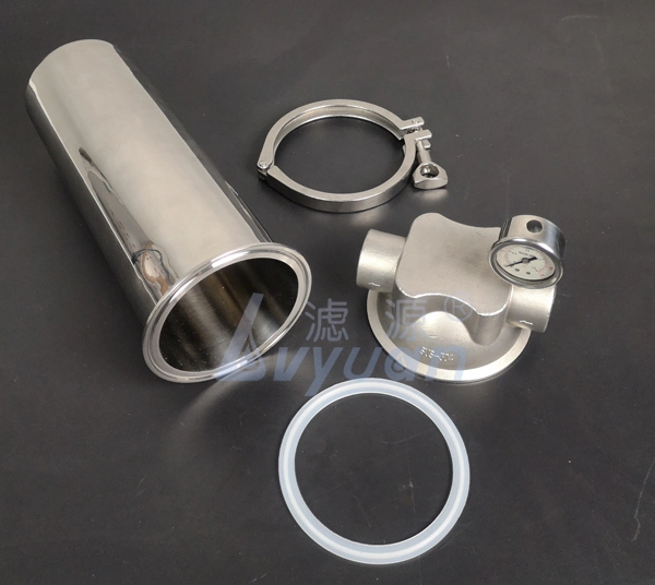 Water Treatment 10 20 Inch Micro Ss 304 316L Stainless Steel Single &amp; Multi Cartridge Water Filter Housing for Industrial Liquid Oil Filter