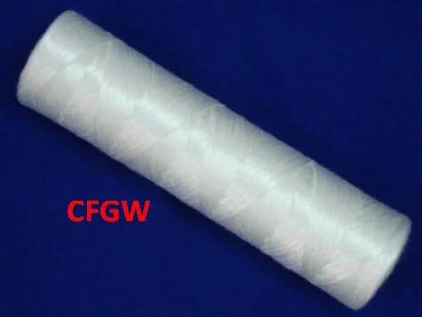 String Wound Water Filter Treatment PP Yarn Pruifier Filter Cartridge